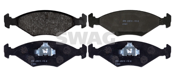 Sada brzdových platničiek kotúčovej brzdy SWAG